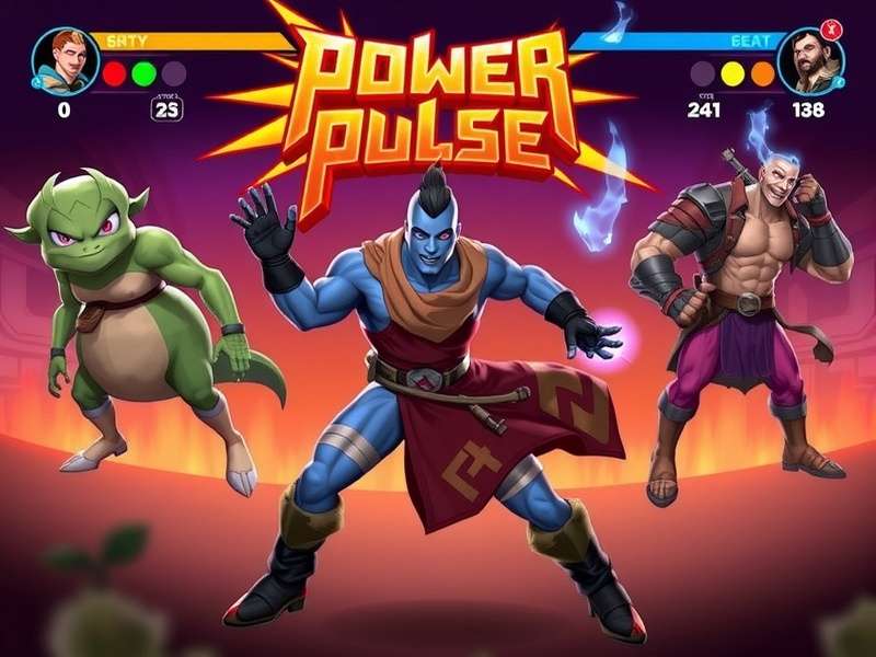 Power Pulse Character Designs